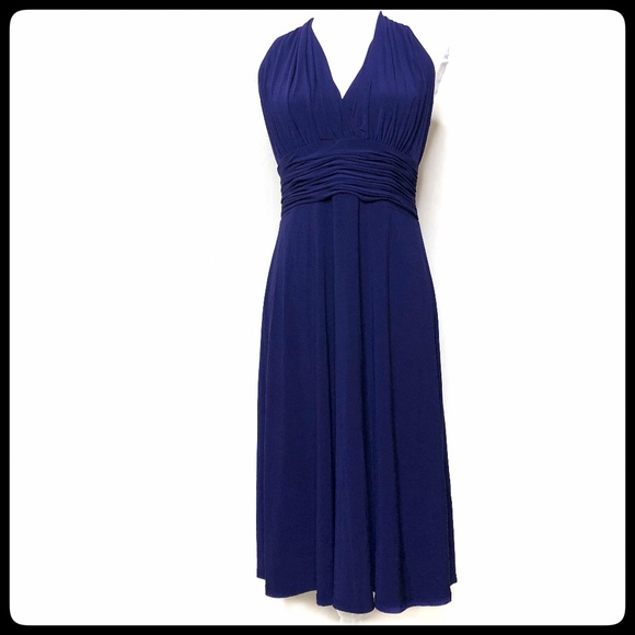 Evan Picone Dresses & Skirts - Evan Picone Purple Halter Style Formal Dress 8